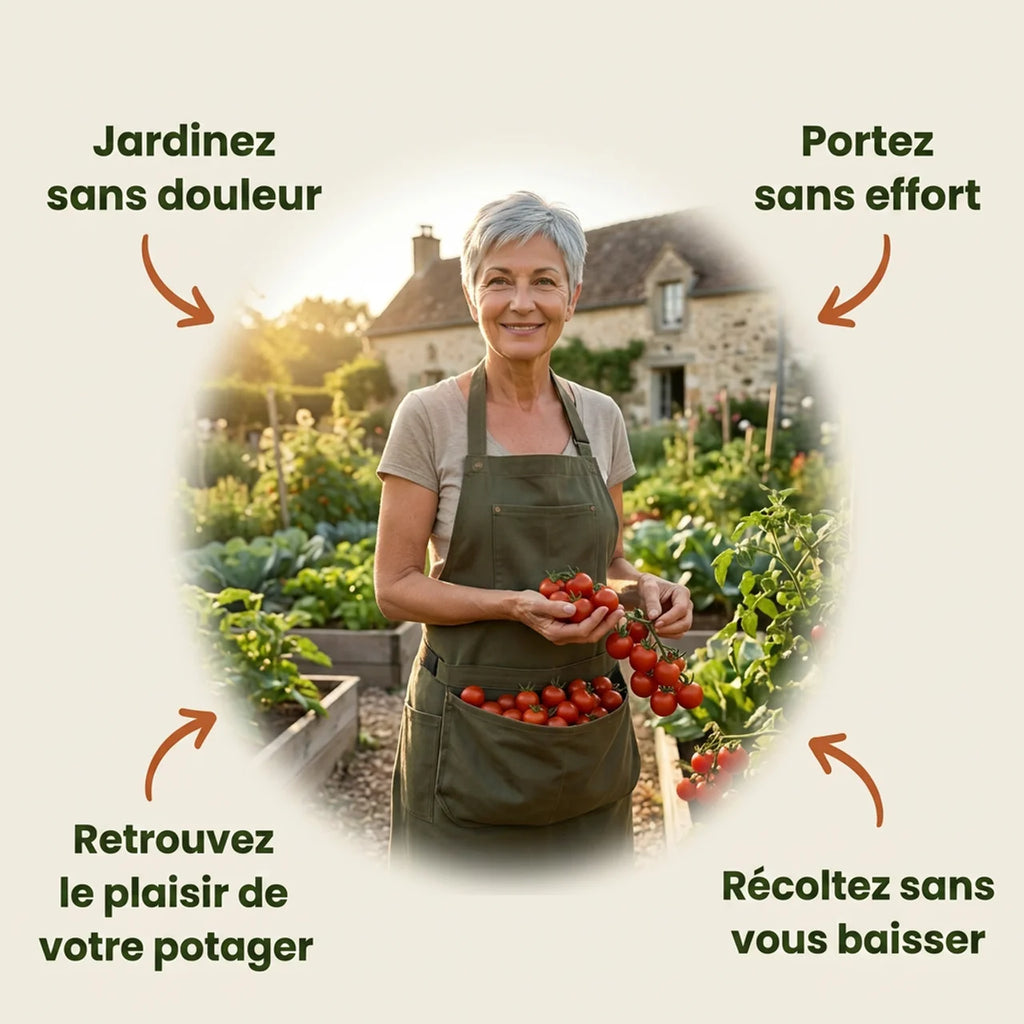 Le Tablier Récolte Ergonomique Imperméable